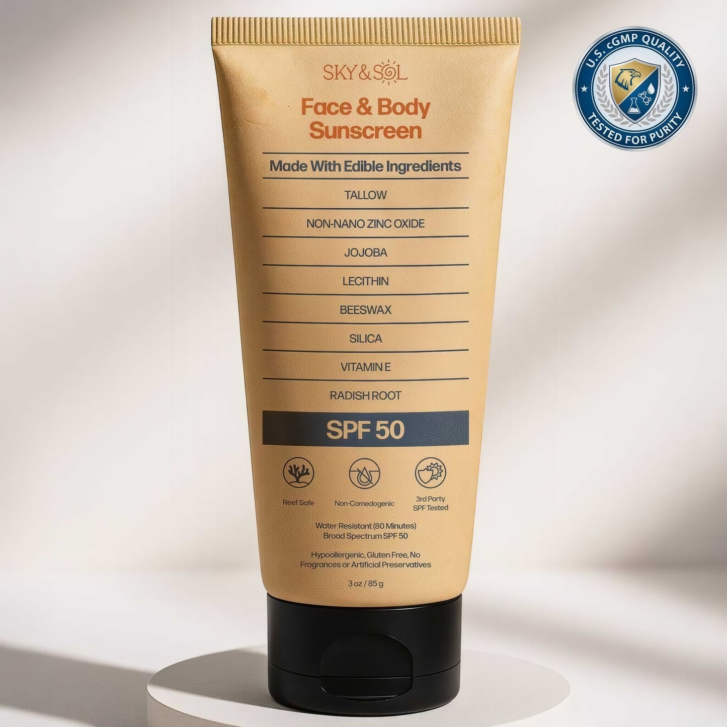 Sky and Sol Face & Body Sunscreen